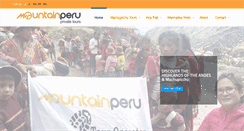 Desktop Screenshot of mountainperu.com